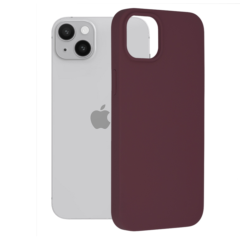 Techsuit - Soft Edge Silicone - iPhone 14 Plus - Plum Violet