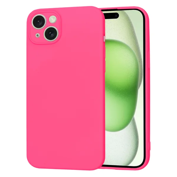 Techsuit - SoftFlex MagSafe - iPhone 15 Plus - Hot Pink