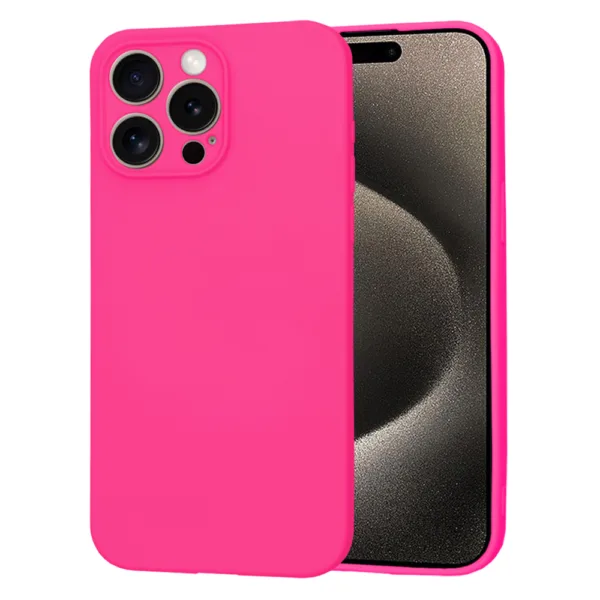 Techsuit - SoftFlex MagSafe - iPhone 15 Pro Max - Hot Pink