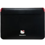 Hello Kitty PU Metal Logo case for a 14" laptop - black