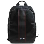 BMW Carbon & Red Stripe backpack for a 16" laptop - black