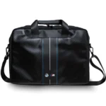 BMW Carbon & Blue Stripe bag for a 16" laptop - black