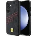 Ferrari Big SF Perforated case for Samsung Galaxy S24+ - black