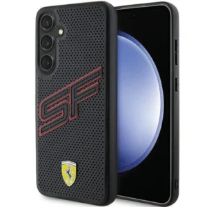 Ferrari Big SF Perforated case for Samsung Galaxy S24+ - black