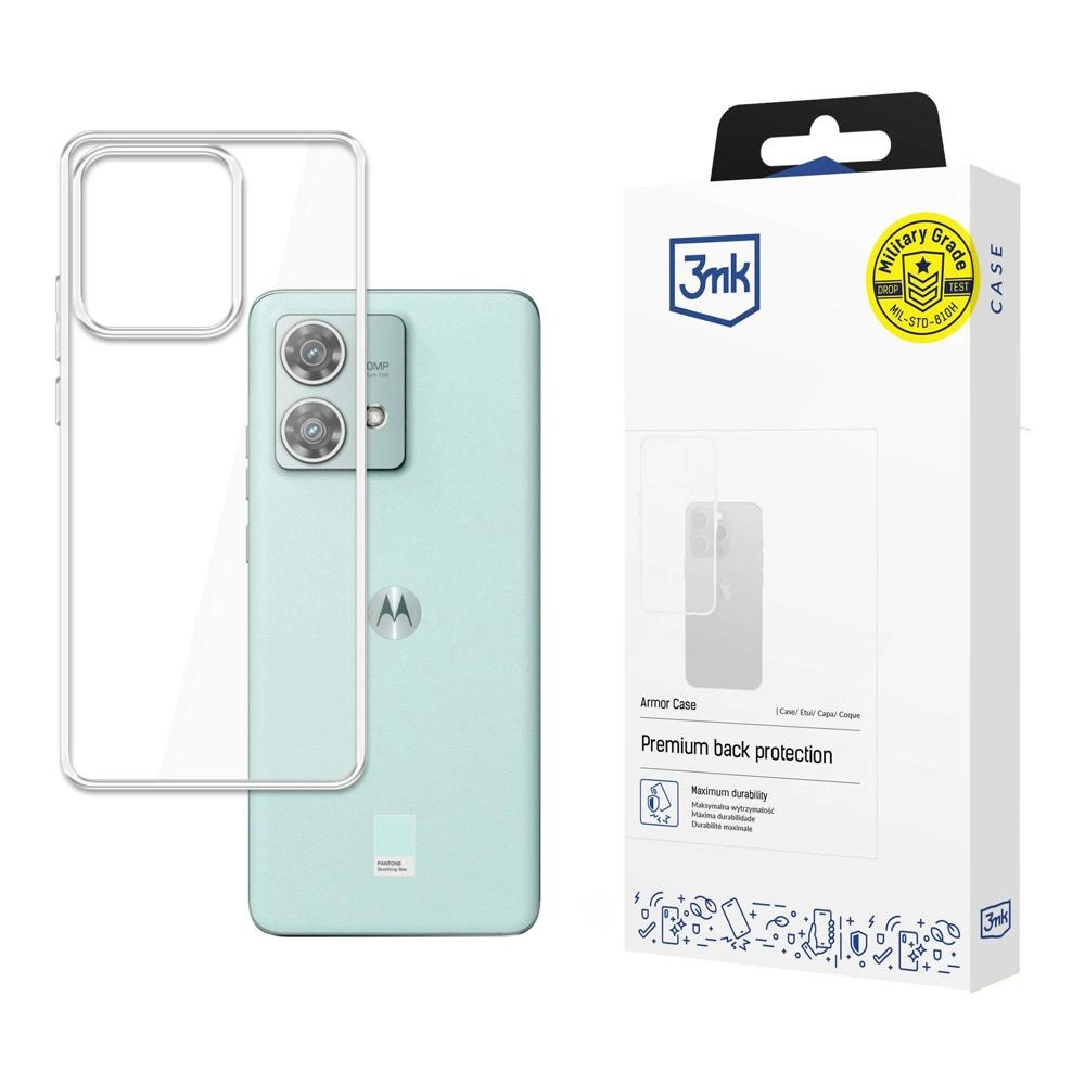 3mk Armor Case for Motorola Edge 40 Neo - transparent