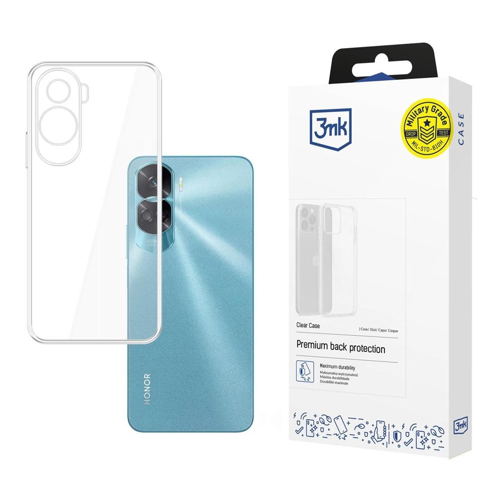 3mk Clear Case for Honor 90 Lite - transparent