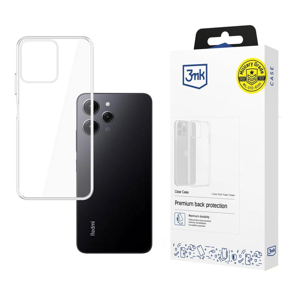 3mk Clear Case for Xiaomi Redmi 12 - transparent