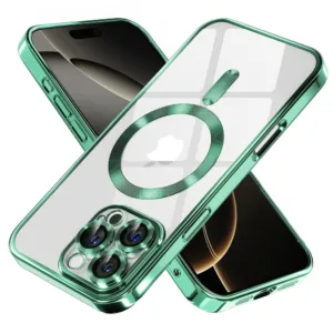 Techsuit - Luxury Crystal MagSafe - iPhone 16 Pro Max - Light Green