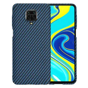 Techsuit - Carbonite FiberShell - Xiaomi Redmi Note 9S / Note 9 Pro / Note 9 Pro Max - Cyan