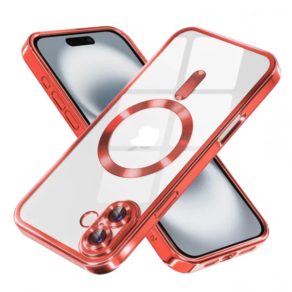 Techsuit - Luxury Crystal MagSafe - iPhone 16 Plus - Red