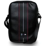 BMW Carbon & Red Stripe bag for a 10" tablet - black