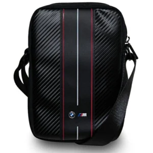 BMW Carbon & Red Stripe bag for a 10" tablet - black