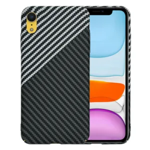 Techsuit - Carbonite FiberShell - iPhone XR - Stealth Gray