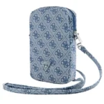 Guess Zip 4G Triangle bag - blue