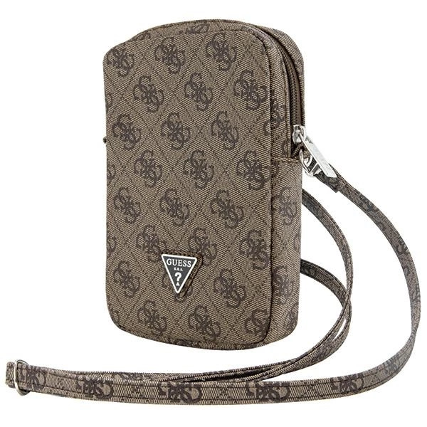 Guess Zip 4G Triangle bag - brown