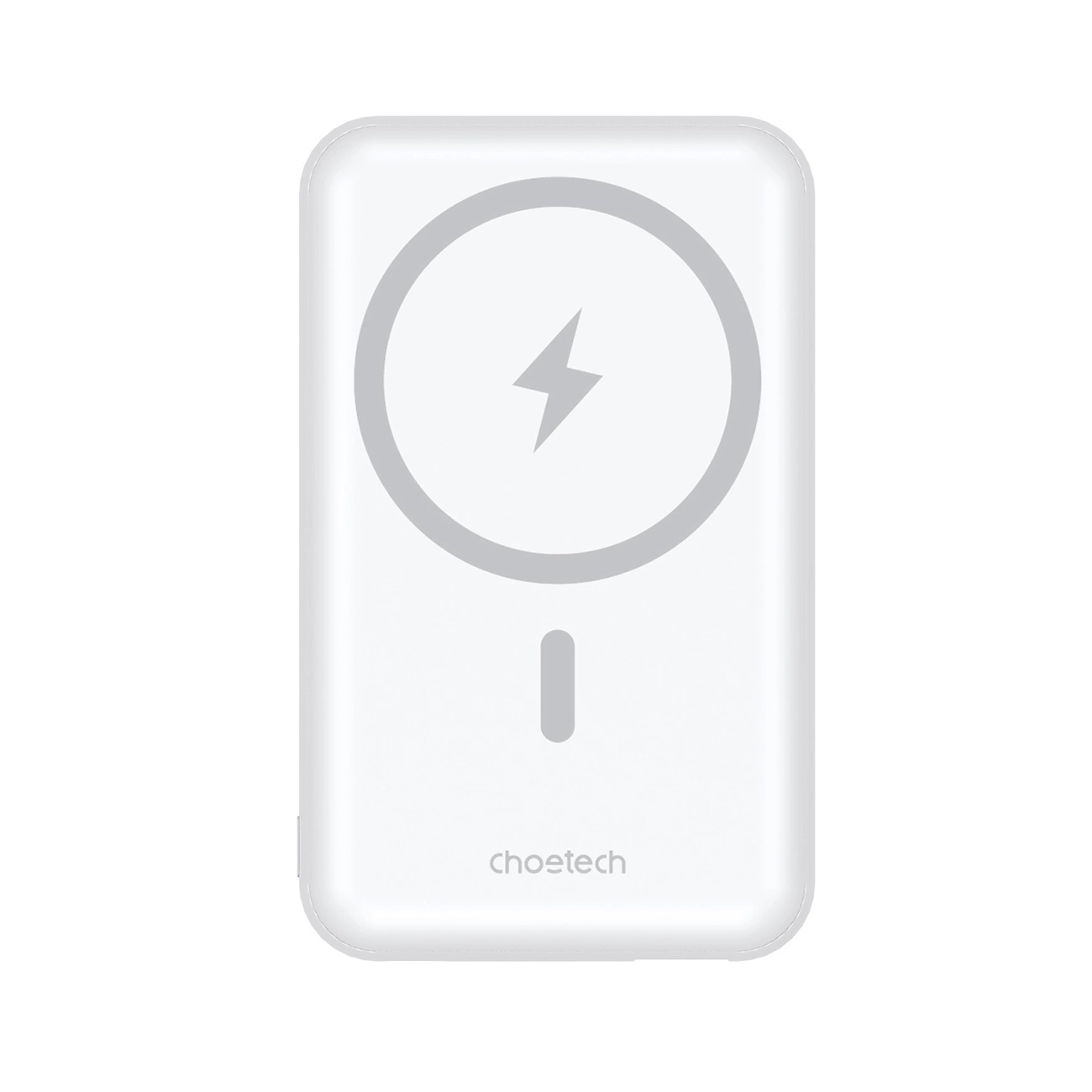 Powerbank Choetech B663 10000mAh 20W MagSafe USB-A / USB-C - white