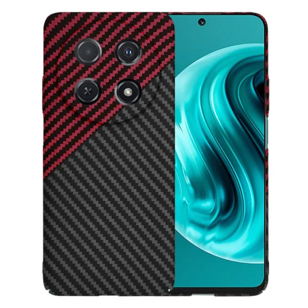 Techsuit - Carbonite FiberShell - Huawei nova 12i - Red Vortex