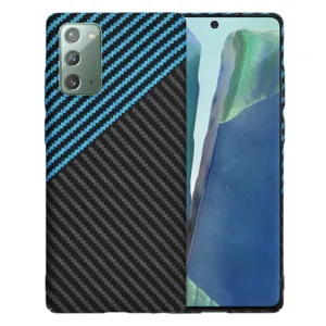 Techsuit - Carbonite FiberShell - Samsung Galaxy Note 20 4G / Note 20 5G - Blue Pulse