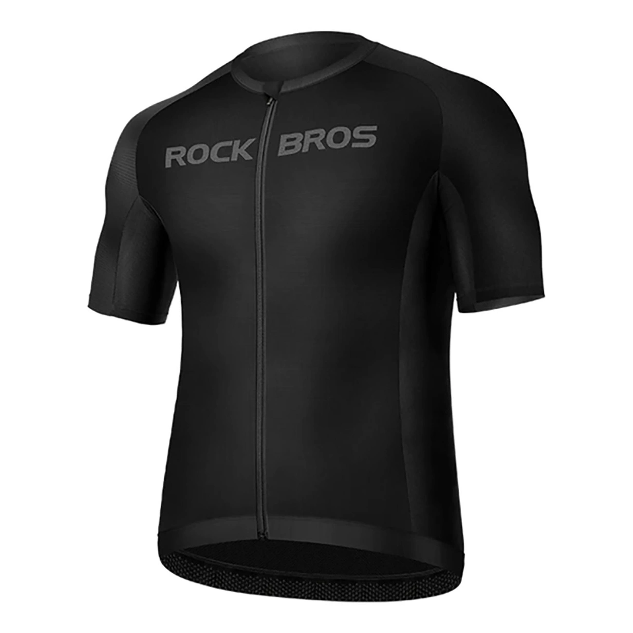 Rockbros cycling jersey 15120002003 short sleeve L - black