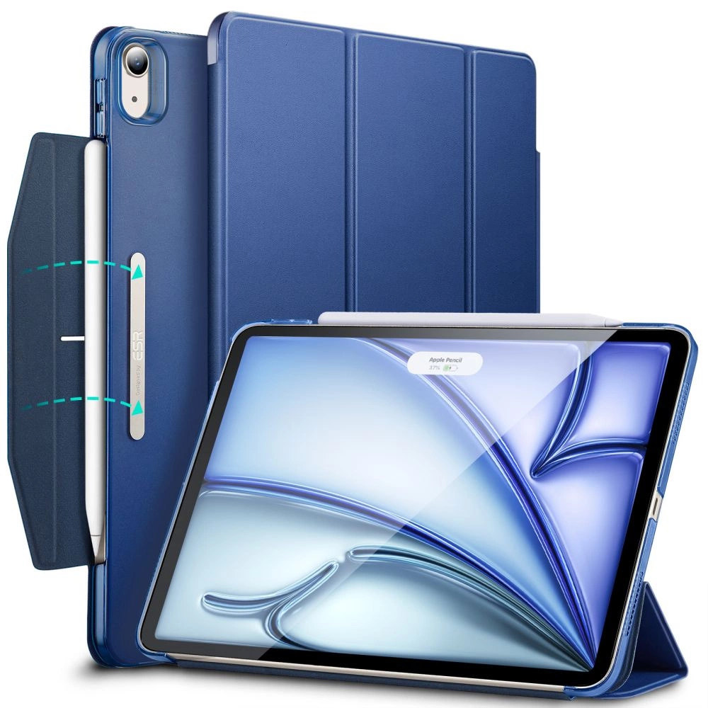 ESR Ascend Trifold Case for iPad Air 10.9'' 4/5 2020-2022 / 11.6'' 2024 - Dark Blue