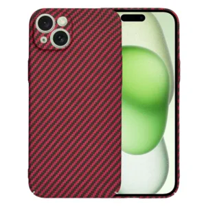 Techsuit - Carbonite FiberShell - iPhone 14 Pro Max - Red