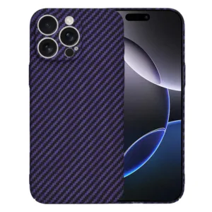 Techsuit - Carbonite FiberShell - iPhone 16 Pro Max - Purple