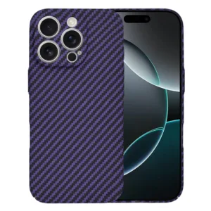 Techsuit - Carbonite FiberShell - iPhone 16 Pro - Purple