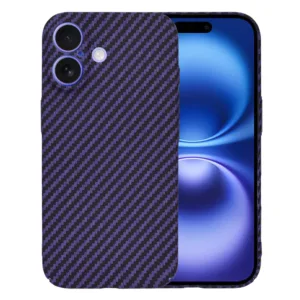 Techsuit - Carbonite FiberShell - iPhone 16 - Purple