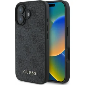 Guess - Hardcase 4G Classic (GUHCP16SG4GFGR) - iPhone 16 - Black