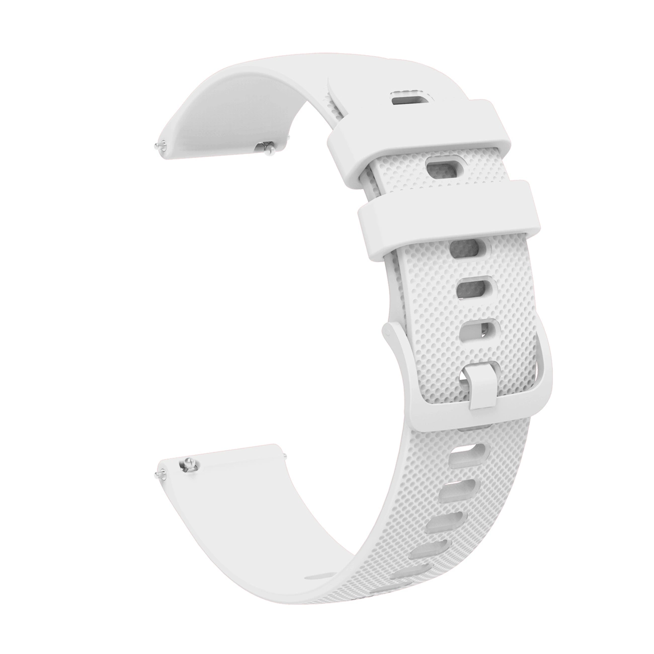 Silicone Strap for Huawei Watch GT2 / GT3 42mm - White