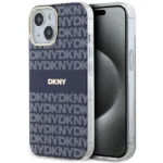 DKNY IML Mono & Stripe MagSafe case for iPhone 15 / 14 / 13 - blue