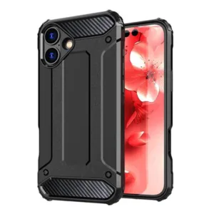 Techsuit - Hybrid Armor - iPhone 16 Plus - Black