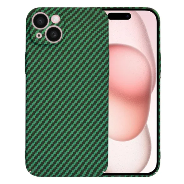 Techsuit - Carbonite FiberShell - iPhone 15 - Green