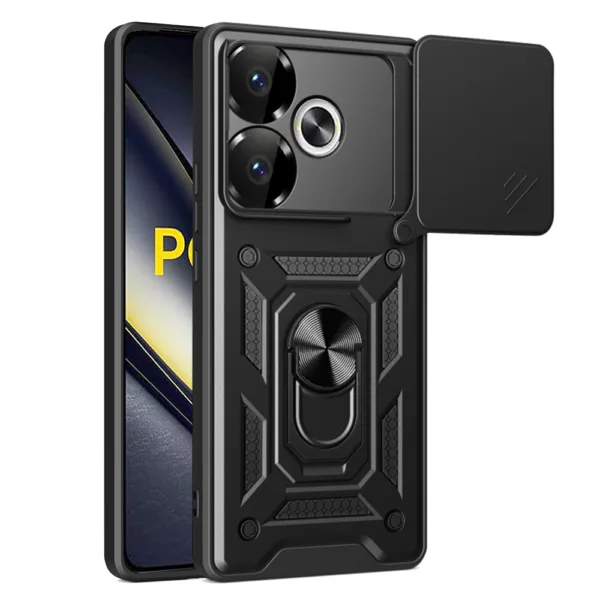 Techsuit - CamShield Series - Xiaomi Poco F6 - Black