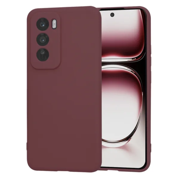 Techsuit - SoftFlex - Oppo Reno12 Pro - Plum Red