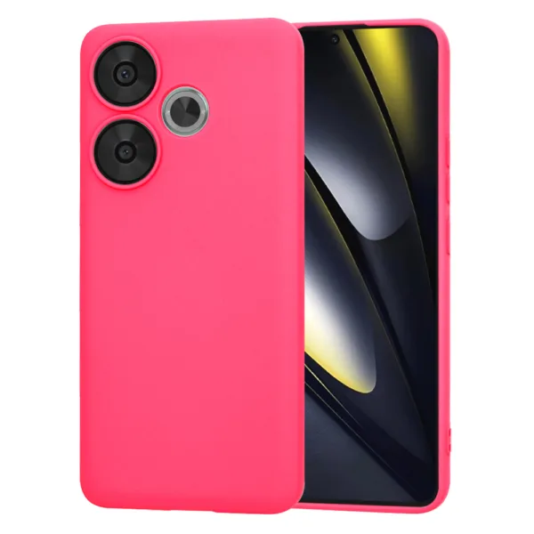 Techsuit - SoftFlex - Xiaomi Poco F6 - Hot Pink