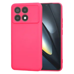 Techsuit - SoftFlex - Xiaomi Poco F6 Pro - Hot Pink