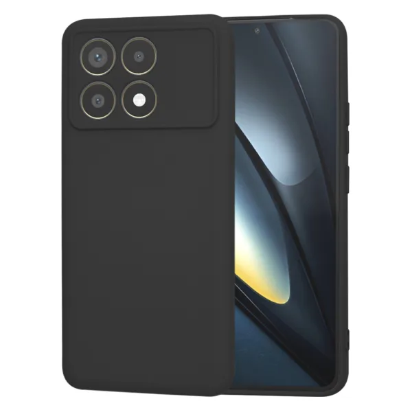 Techsuit - SoftFlex - Xiaomi Poco F6 Pro - Black