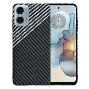 Techsuit - Carbonite FiberShell - Motorola Moto G24 Power - Stealth Gray