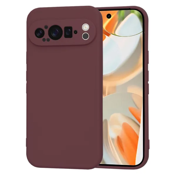 Techsuit - SoftFlex - Google Pixel 9 Pro - Plum Red