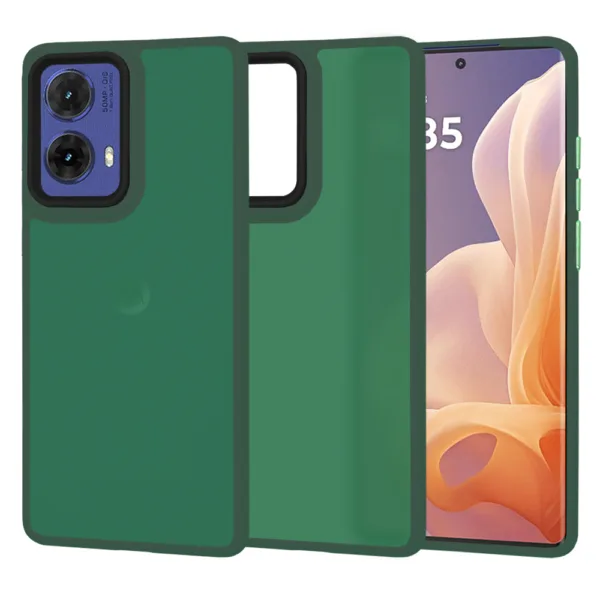 Techsuit - HaloFrost Series - Motorola Moto G85 - Midnight Green