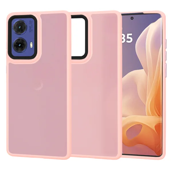 Techsuit - HaloFrost Series - Motorola Moto G85 - Pink