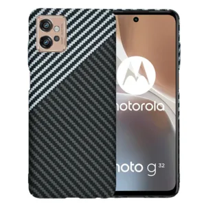 Techsuit - Carbonite FiberShell - Motorola Moto G32 - Stealth Gray