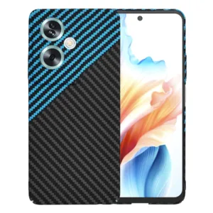 Techsuit - Carbonite FiberShell - Oppo A79 5G / OnePlus Nord N30 SE - Blue Pulse