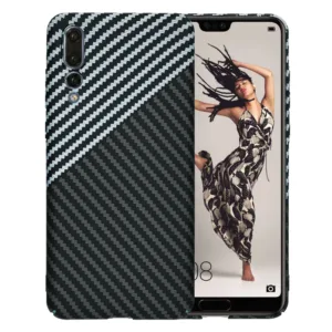 Techsuit - Carbonite FiberShell - Huawei P20 Pro - Stealth Gray