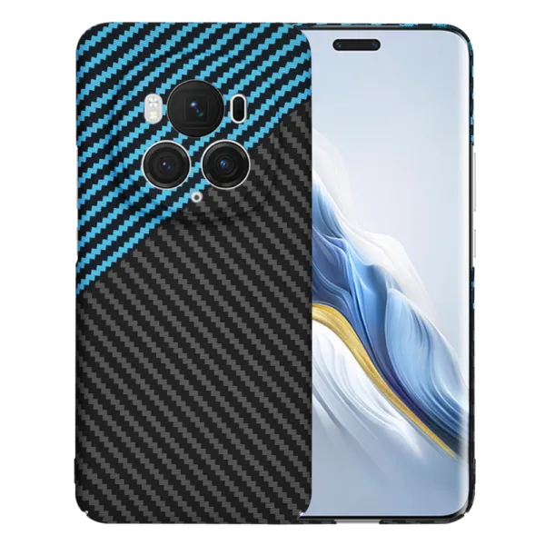 Techsuit - Carbonite FiberShell - Honor Magic6 Pro - Blue Pulse