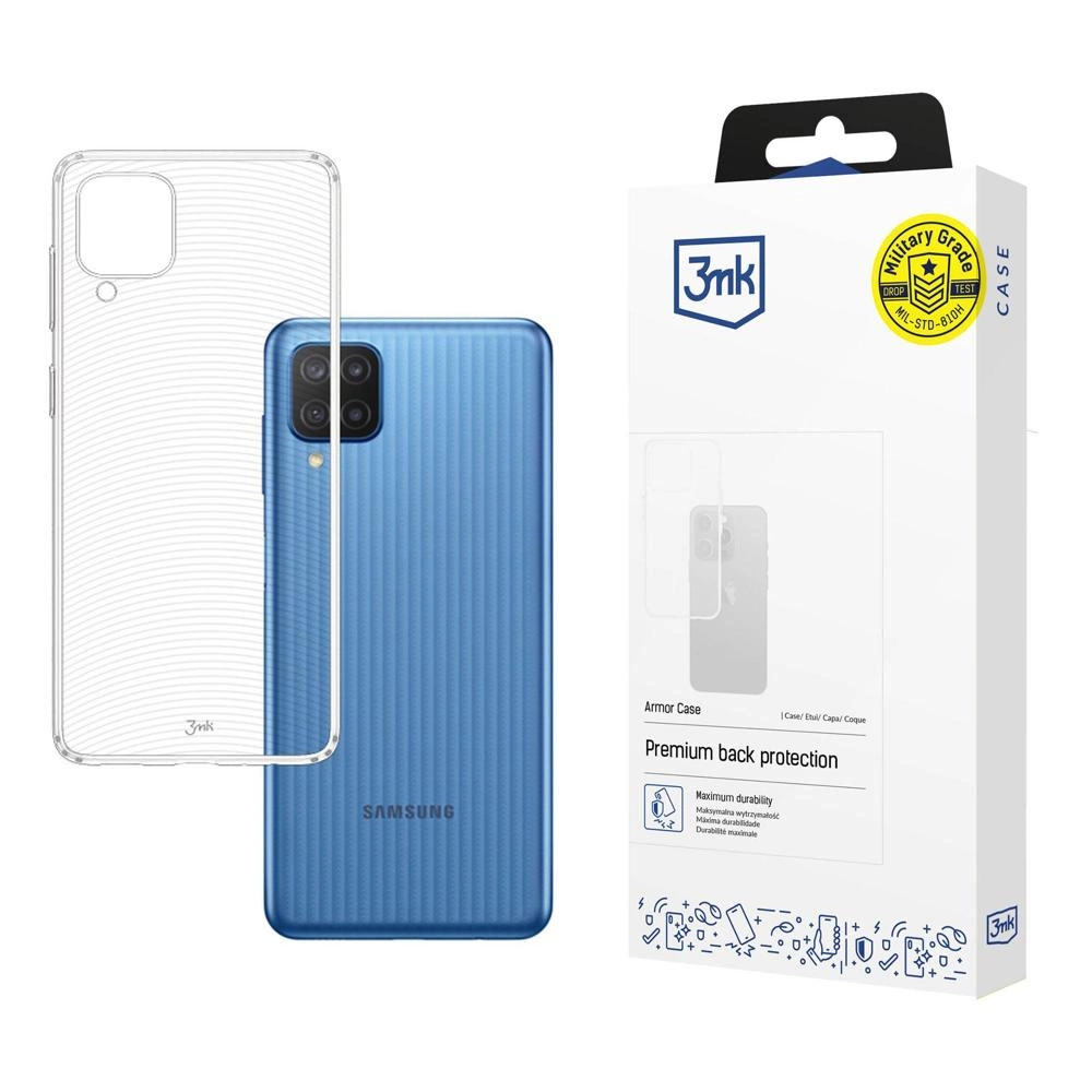 3mk Armor Case for Samsung Galaxy M12 - transparent