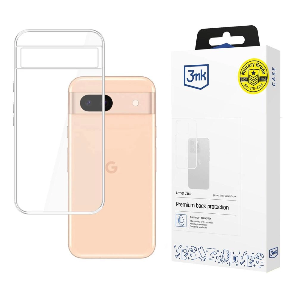 3mk Armor Case for Google Pixel 8A 5G - transparent