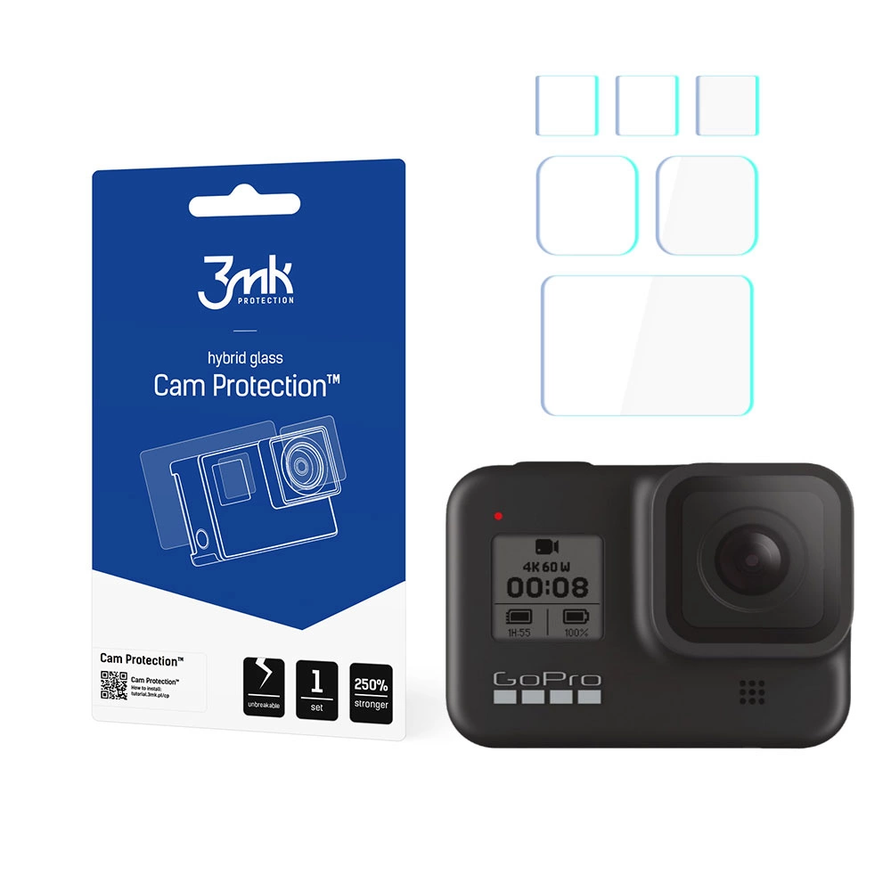 3mk Cam Protection protective glass for GoPro Hero 8 Black