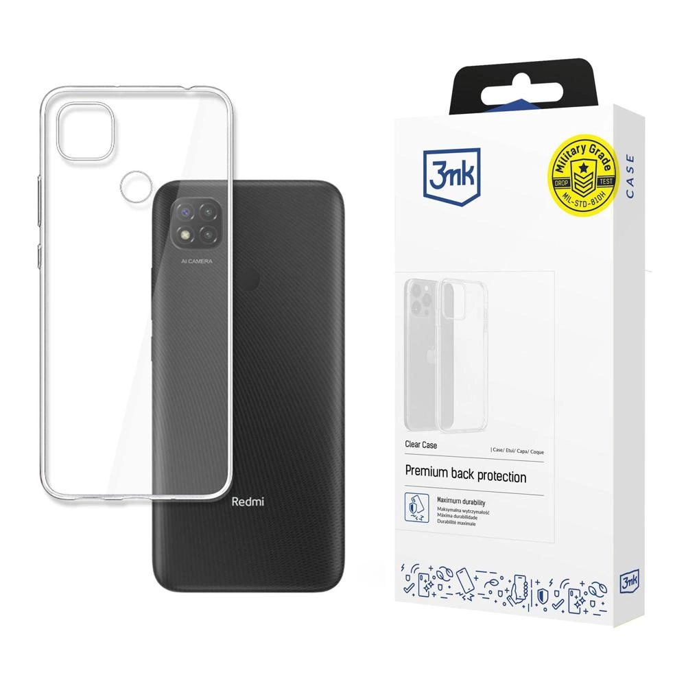 3mk Clear Case for Xiaomi Redmi 9C - transparent